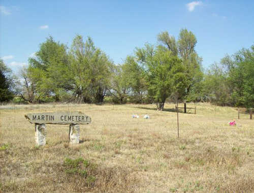 Martin Cemetery on a Sunny Day